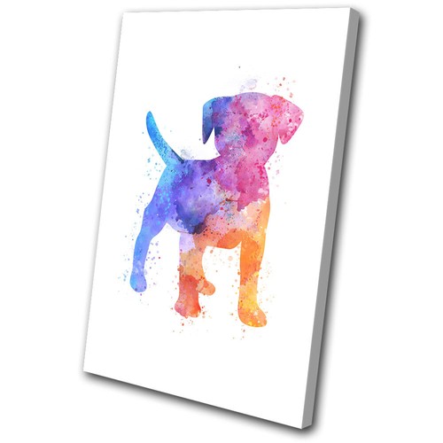 Watercolour jack russell dog - watercolour,