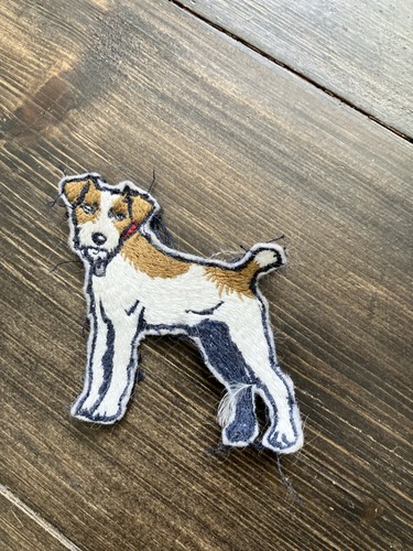 Embroidered jack russell - embroidered,