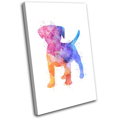 Watercolour jack russell dog - watercolour,