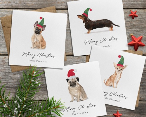 Dog personalised christmas - dog,