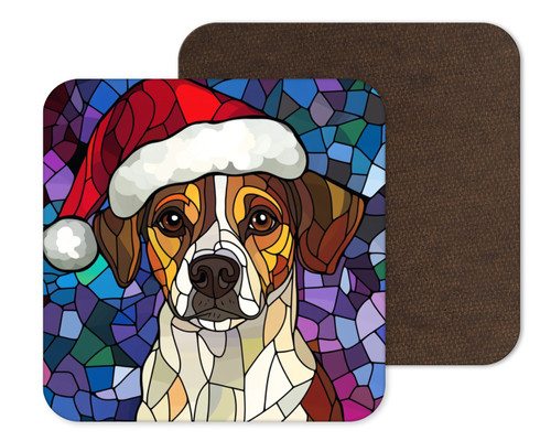 Jack russell dog santa hat - russell,